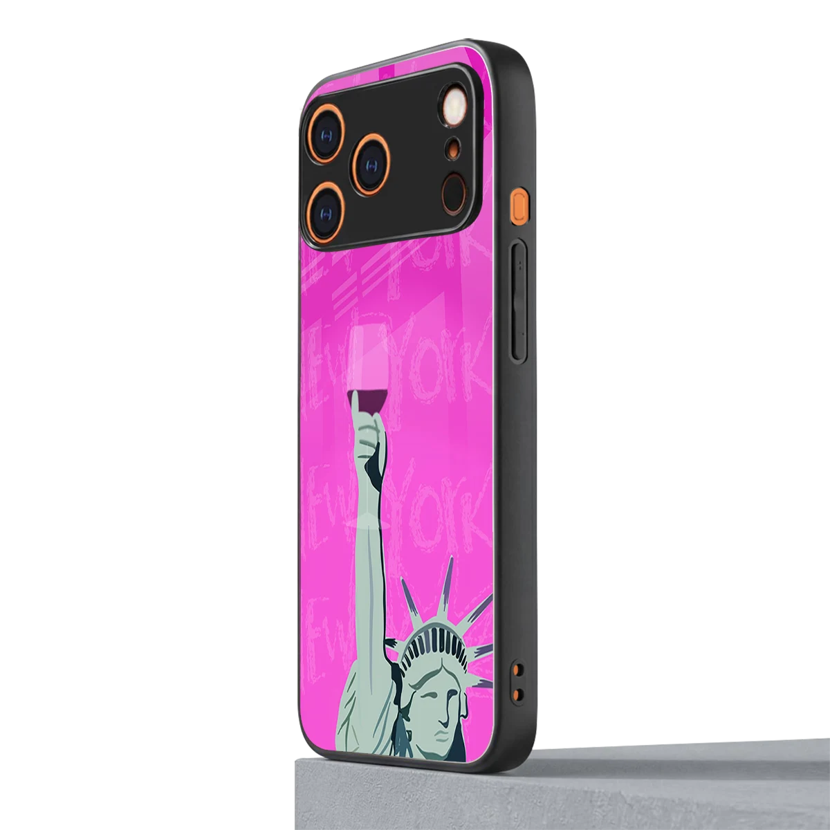Freedom Toast iphone 17 pro mobile cover | shockproof glass phone case