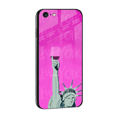 Freedom Toast sleek iphone 6 cover with tempered glass back and TPU edges