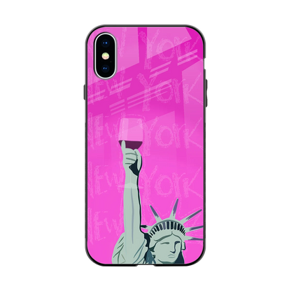 Freedom Toast back phone cover | glass case for iphone x