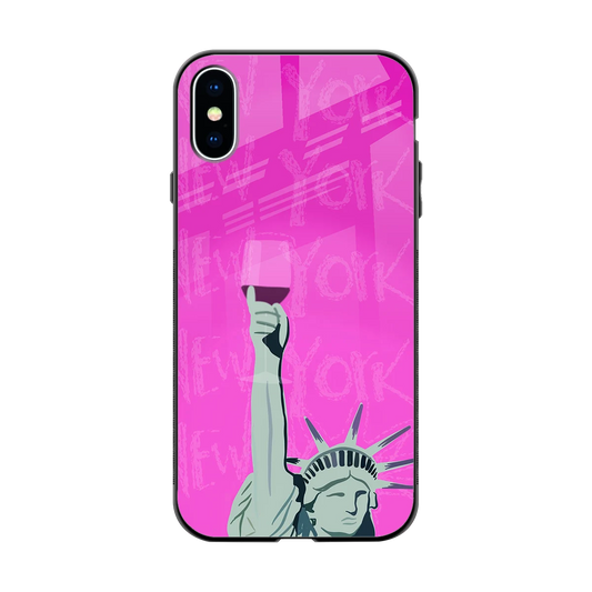 Freedom Toast back phone cover | glass case for iphone x