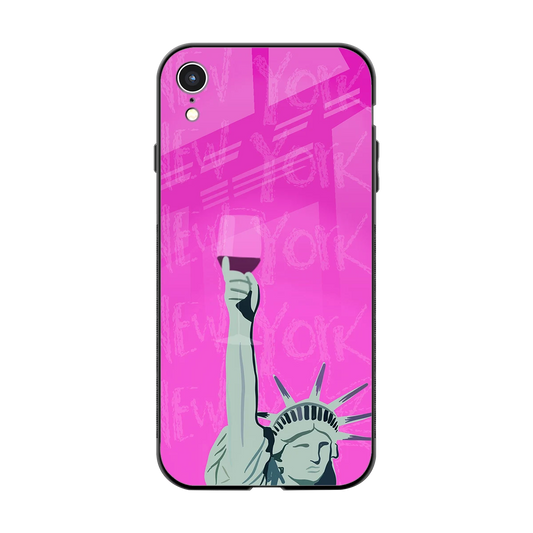 Freedom Toast back phone cover | glass case for iphone xr