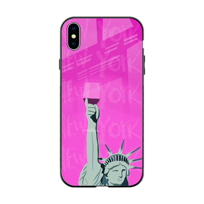 Freedom Toast back phone cover | glass case for iphone xs max