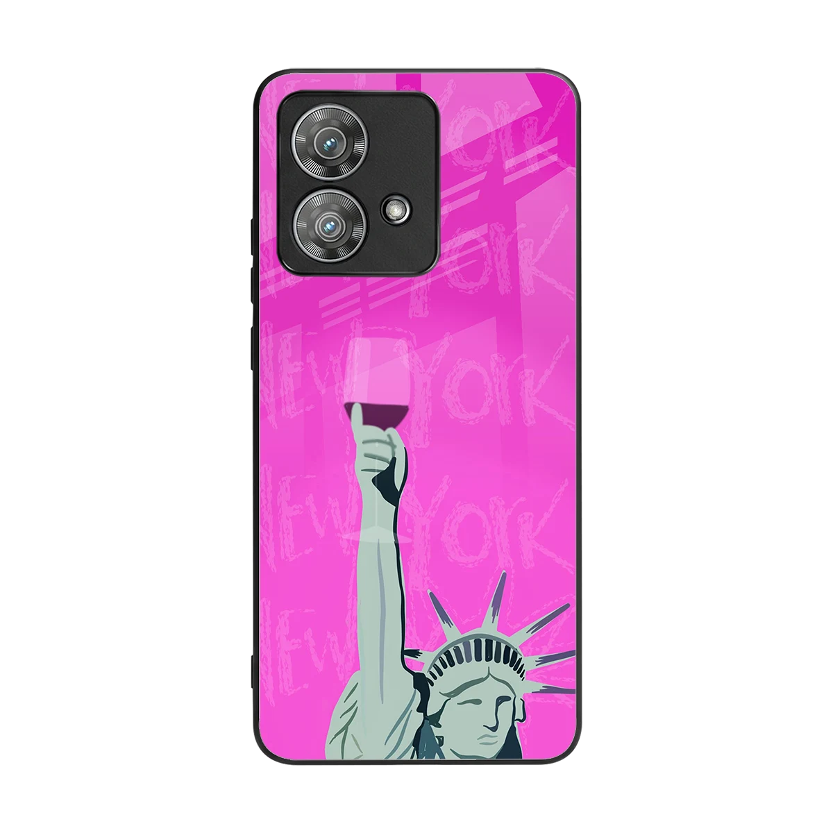 Freedom Toast back phone cover | glass case for motorola edge 40 neo 5g