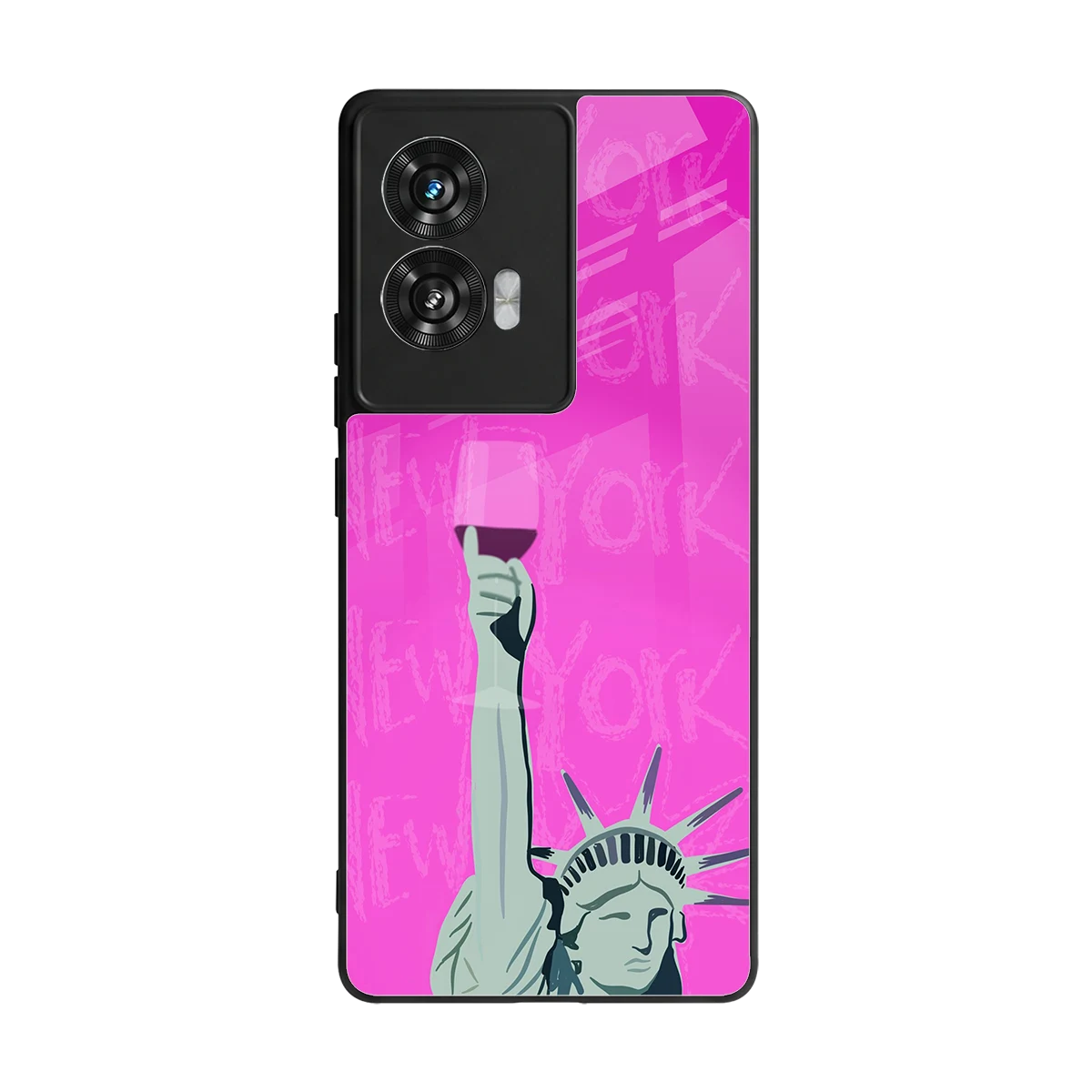 Freedom Toast back phone cover | glass case for motorola edge 50 fusion