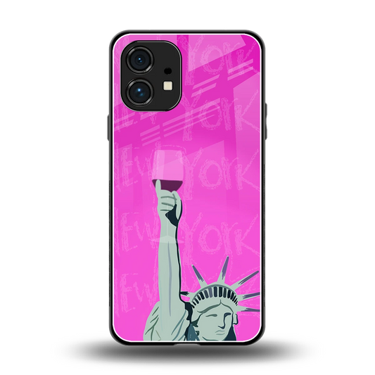 Freedom Toast back phone cover | glass case for nothing phone 1