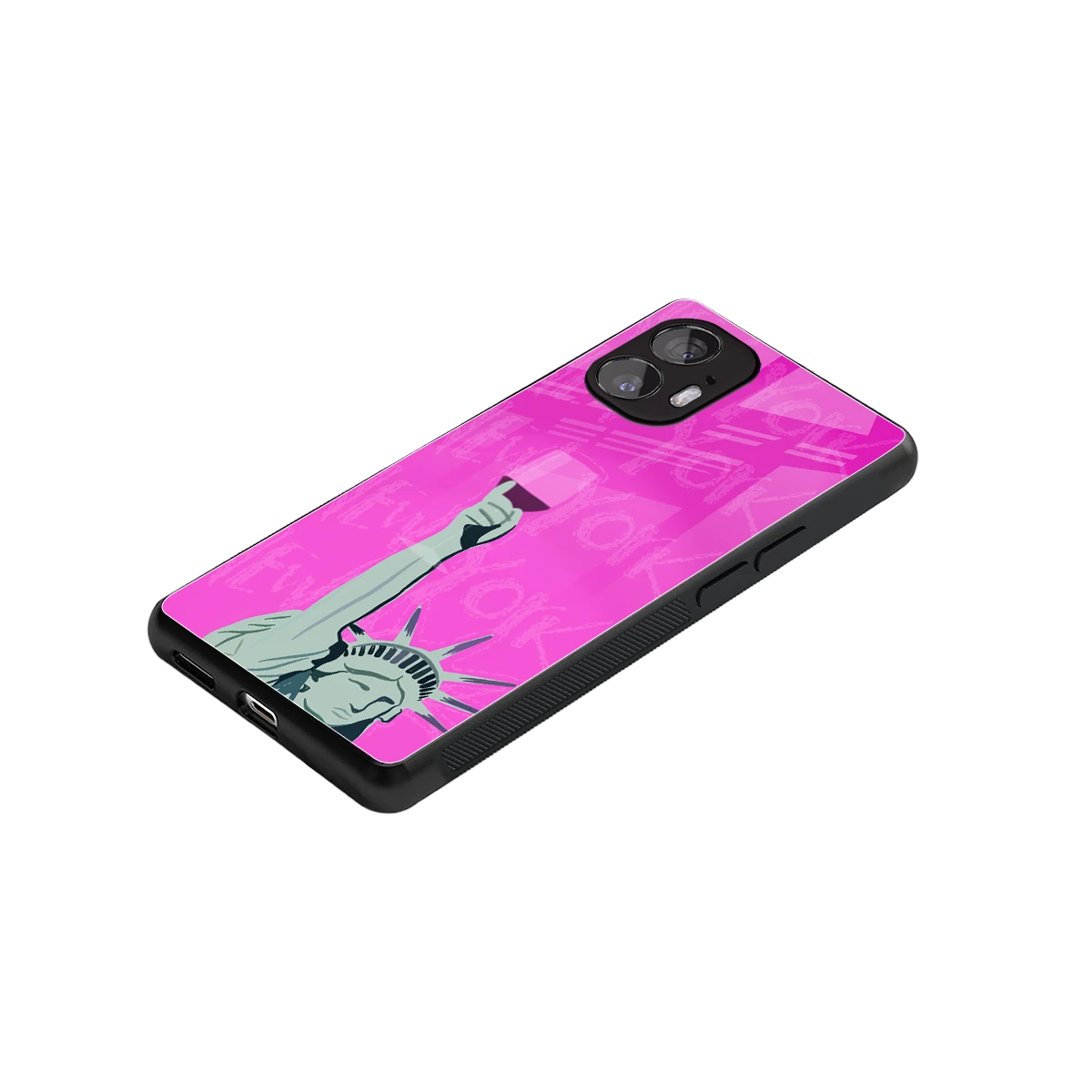 Freedom Toast stylish phone case for nothing phone 2 | glossy glass and slim fit