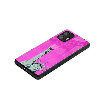 Freedom Toast stylish phone case for nothing phone 2 | glossy glass and slim fit