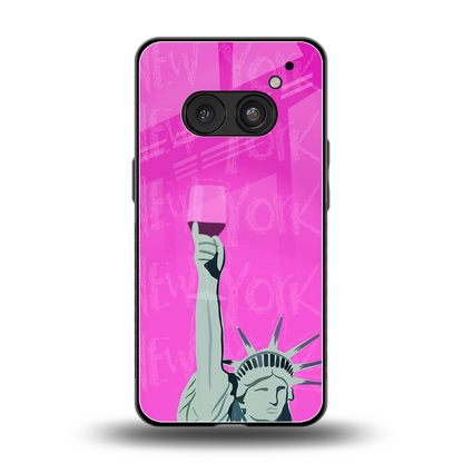 Freedom Toast back phone cover | glass case for nothing phone 2a plus