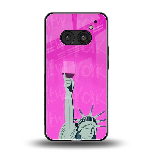 Freedom Toast back phone cover | glass case for nothing phone 2a plus