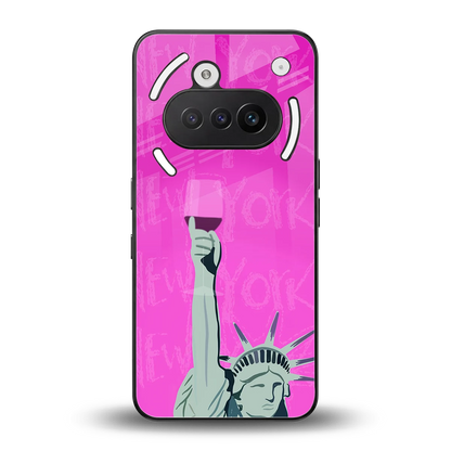 Freedom Toast back phone cover | glass case for nothing phone 3a
