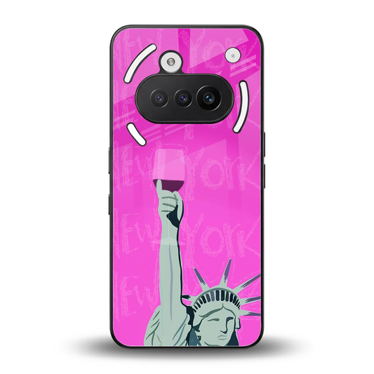 Freedom Toast back phone cover | glass case for nothing phone 3a
