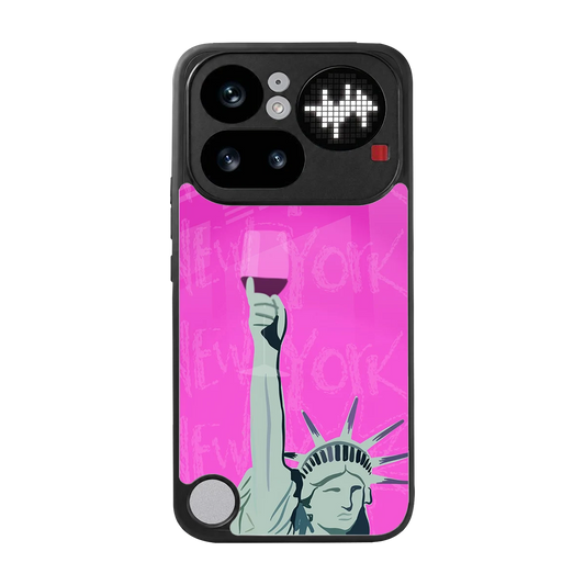 Freedom Toast back phone cover | glass case for nothing phone 4a pro