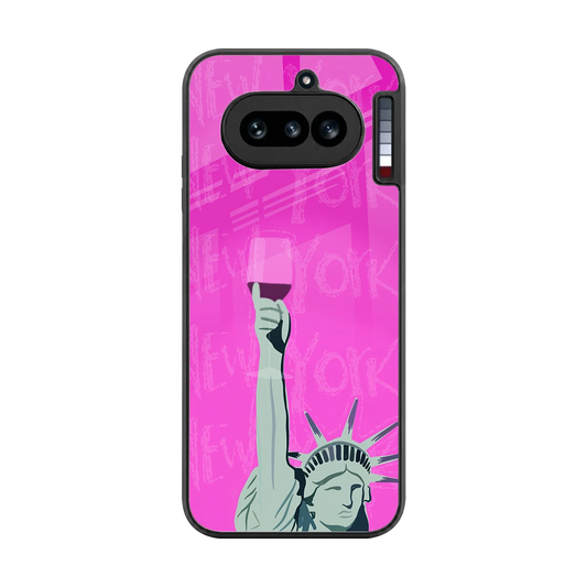 Freedom Toast back phone cover | glass case for nothing phone 4a
