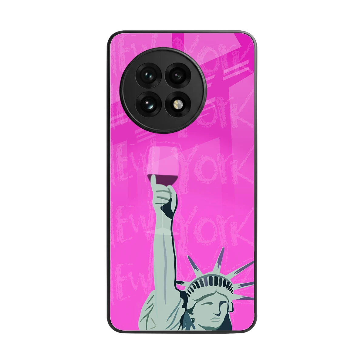Freedom Toast back phone cover | glass case for oneplus 13r