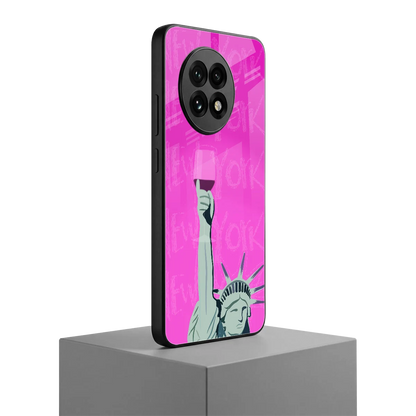Freedom Toast oneplus 13r mobile cover | shockproof glass phone case