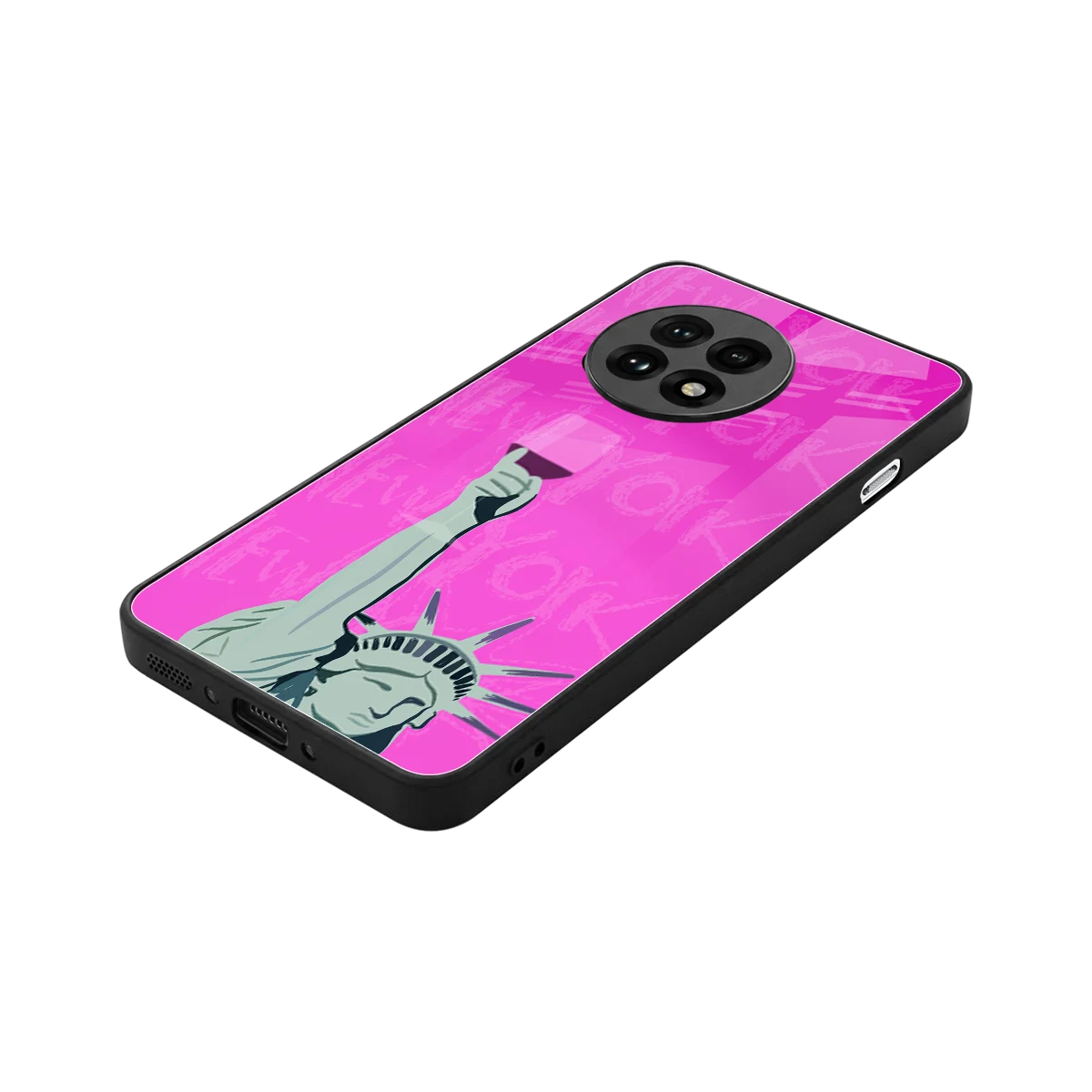 Freedom Toast stylish phone case for oneplus 13r | glossy glass and slim fit