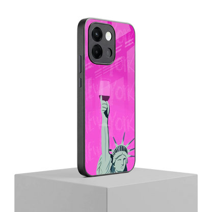 Freedom Toast oneplus 13s mobile cover | shockproof glass phone case