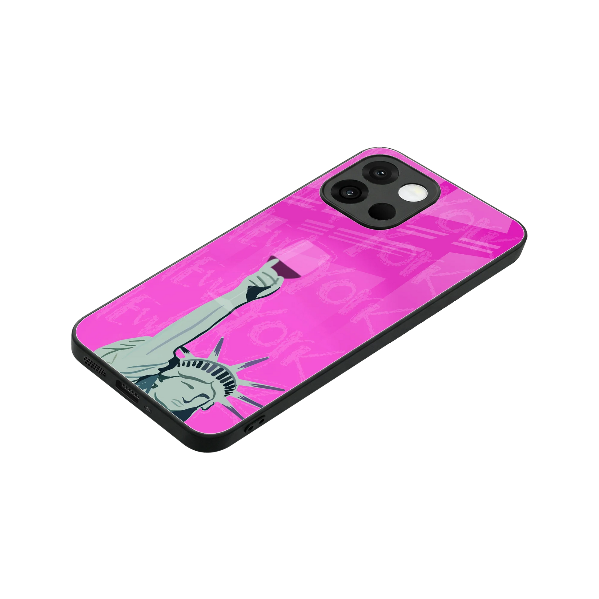 Freedom Toast stylish phone case for oneplus 13s | glossy glass and slim fit