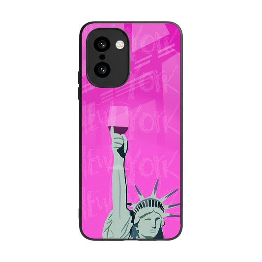Freedom Toast back phone cover | glass case for oneplus 15r