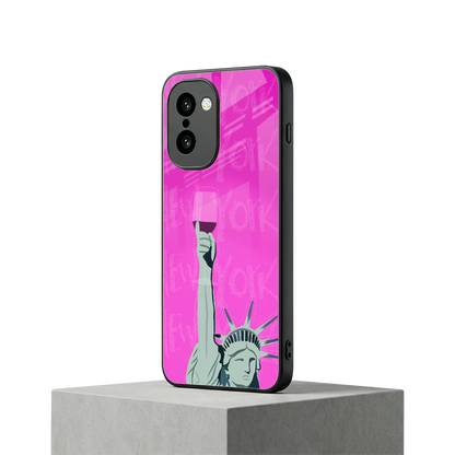 Freedom Toast oneplus 15r mobile cover | shockproof glass phone case