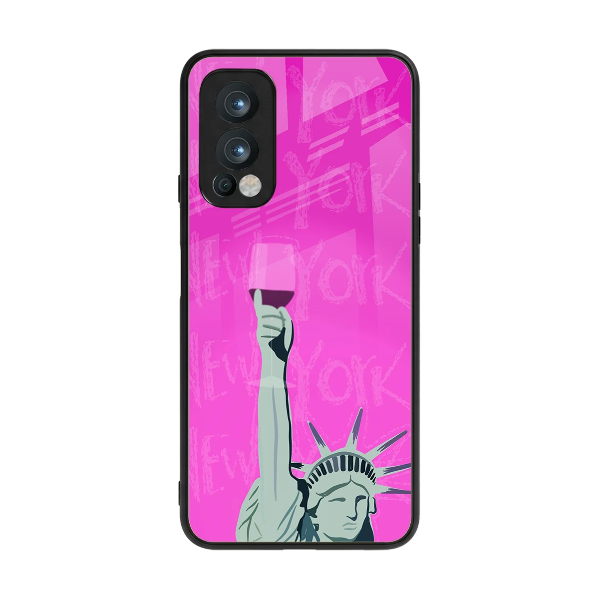 Freedom Toast back phone cover | glass case for oneplus nord 2