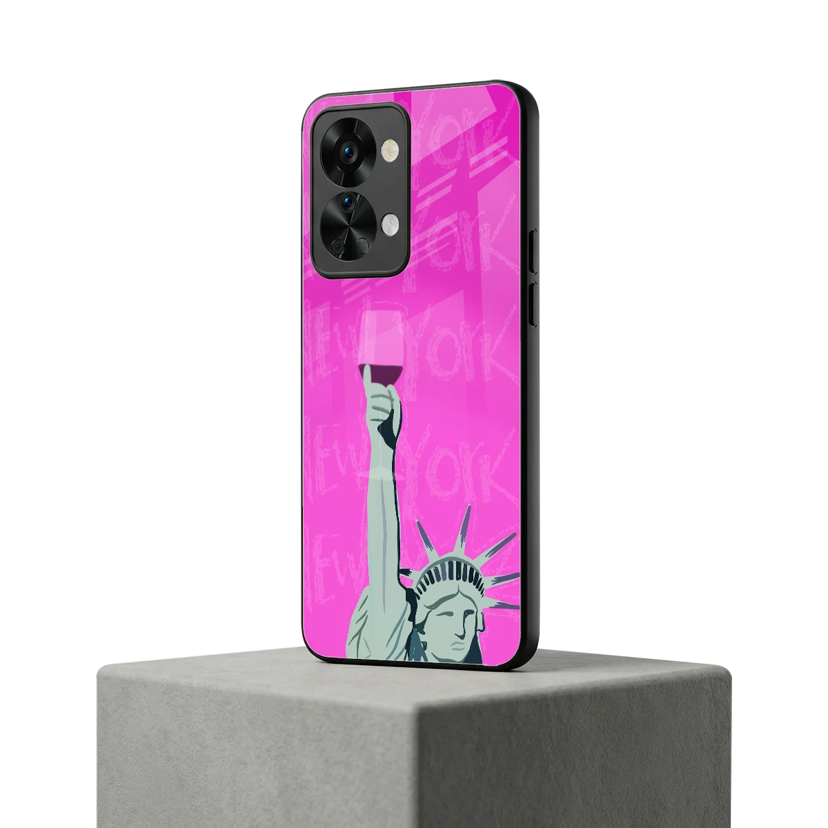 Freedom Toast oneplus nord 2t mobile cover | shockproof glass phone case