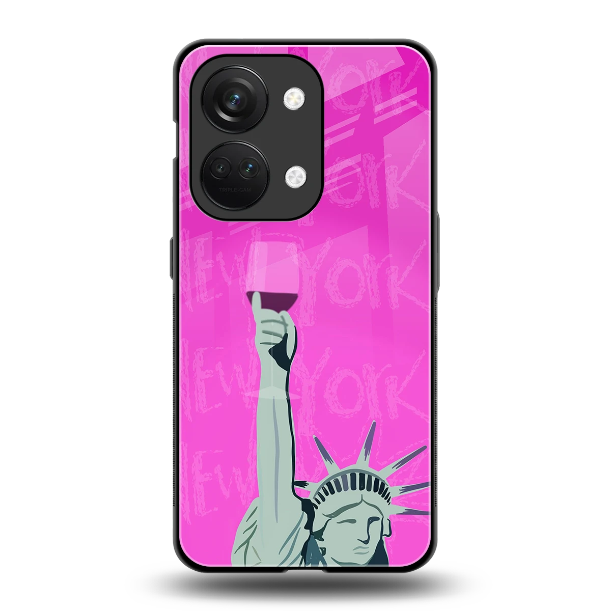 Freedom Toast back phone cover | glass case for oneplus nord 3