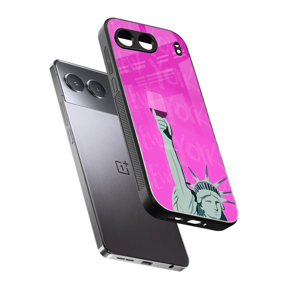 Freedom Toast sleek oneplus nord 4 cover with tempered glass back and TPU edges