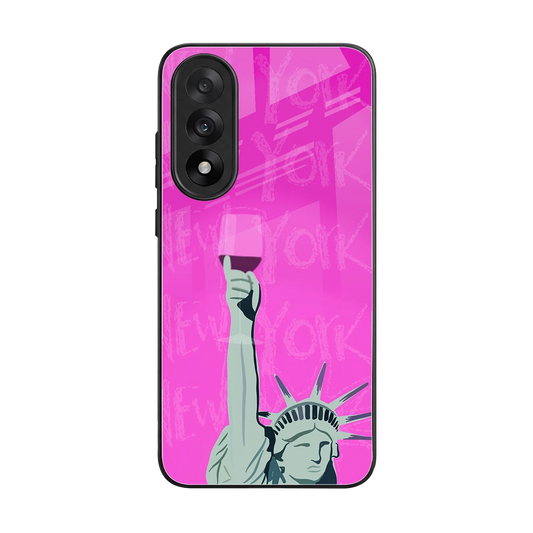 Freedom Toast back phone cover | glass case for oneplus nord 5