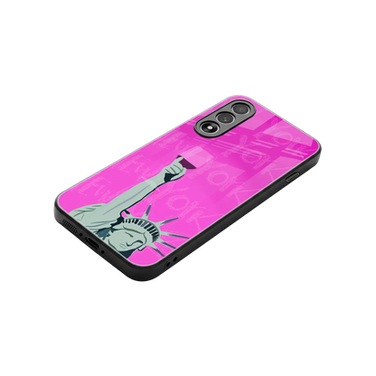 Freedom Toast stylish phone case for oneplus nord 5 | glossy glass and slim fit