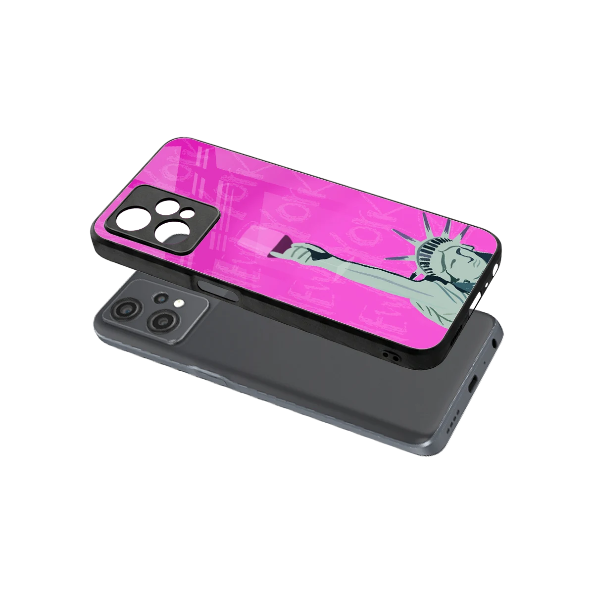 Freedom Toast sleek oneplus nord ce 2 lite cover with tempered glass back and TPU edges