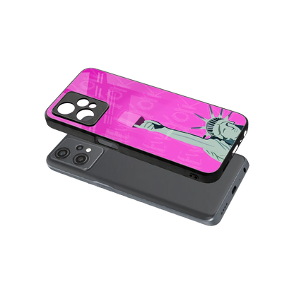 Freedom Toast sleek oneplus nord ce 2 lite cover with tempered glass back and TPU edges