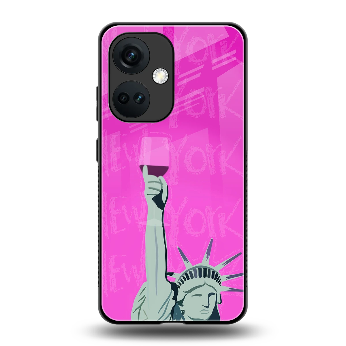 Freedom Toast back phone cover | glass case for oneplus nord ce 3