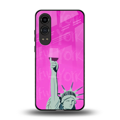 Freedom Toast back phone cover | glass case for oneplus nord ce 4 lite