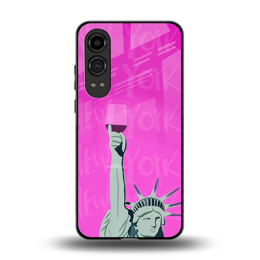 Freedom Toast back phone cover | glass case for oneplus nord ce 4 lite