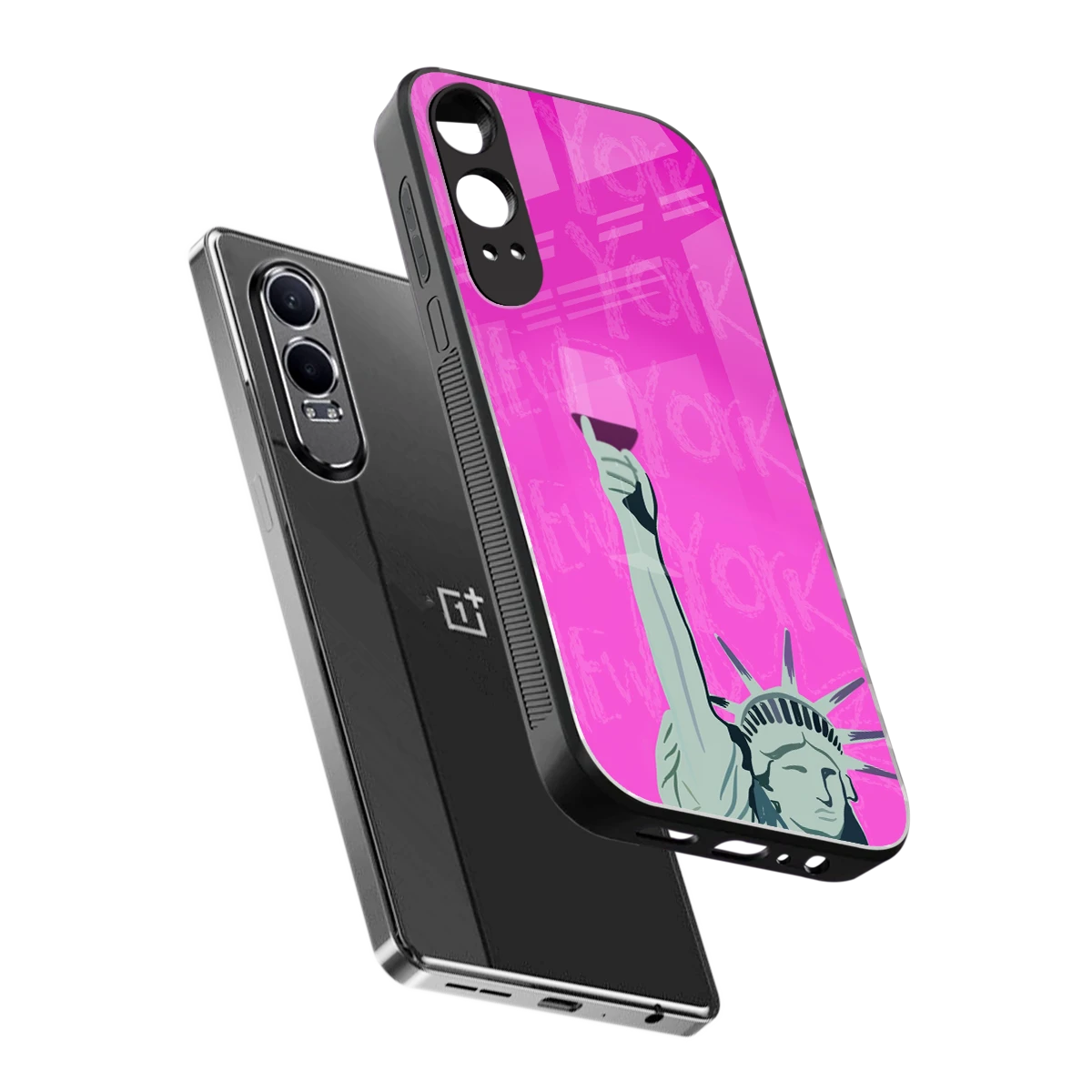 Freedom Toast sleek oneplus nord ce 4 lite cover with tempered glass back and TPU edges