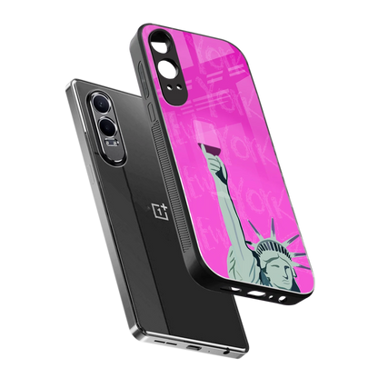Freedom Toast sleek oneplus nord ce 4 lite cover with tempered glass back and TPU edges