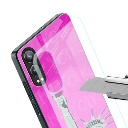 Freedom Toast stylish phone case for oneplus nord ce 4 lite | glossy glass and slim fit
