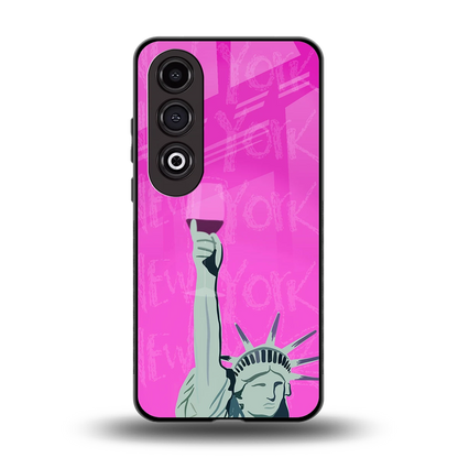 Freedom Toast back phone cover | glass case for oneplus nord ce 4