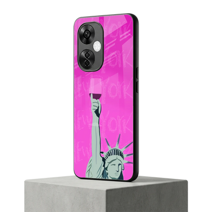 Freedom Toast oneplus nord ce 3 lite mobile cover | shockproof glass phone case