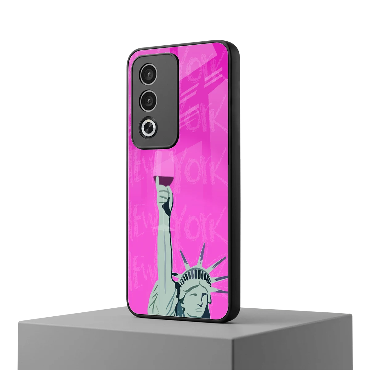 Freedom Toast oppo a3 pro mobile cover | shockproof glass phone case