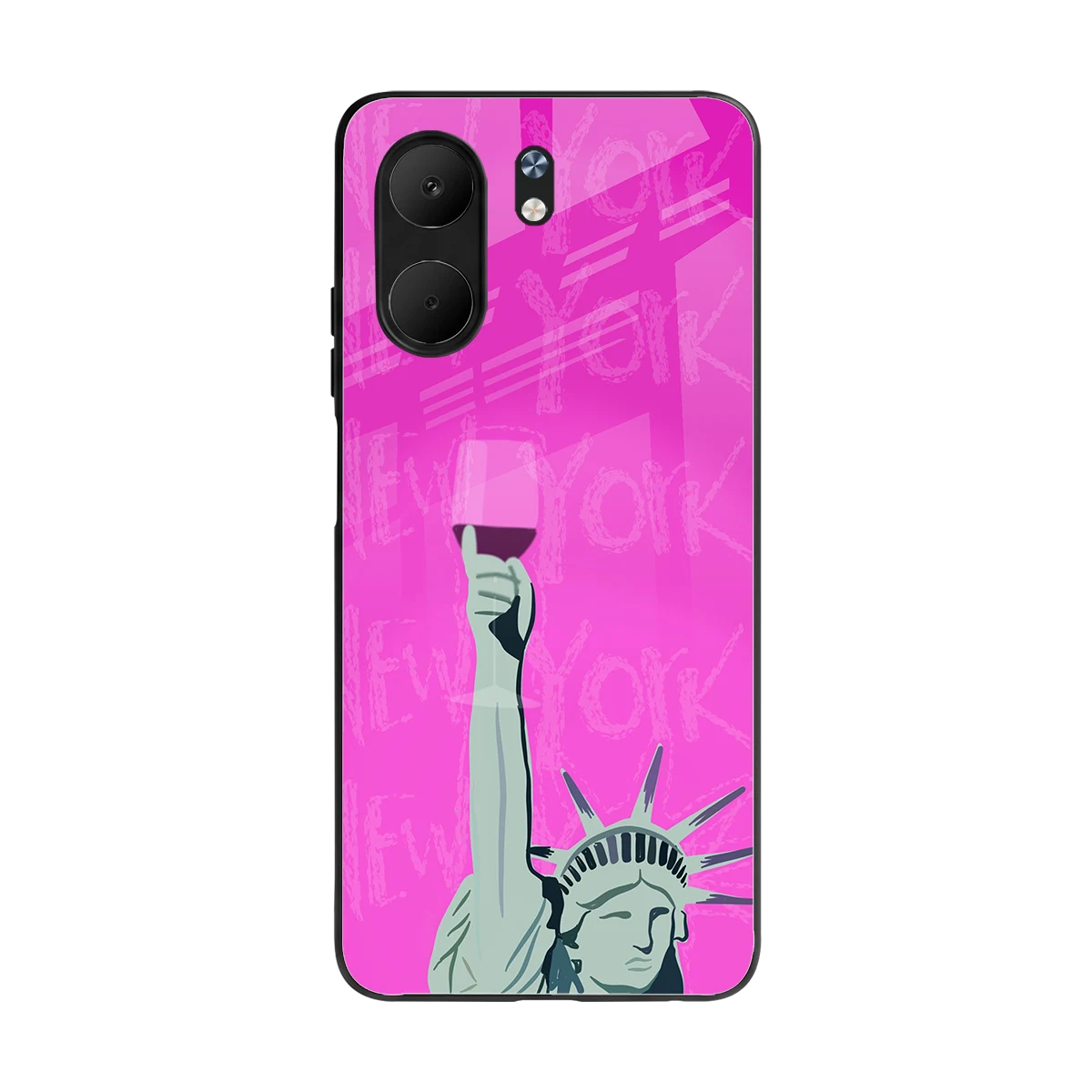 Freedom Toast back phone cover | glass case for oppo a5x 5g