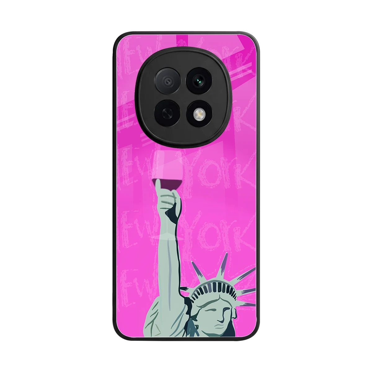 Freedom Toast back phone cover | glass case for oppo f29 pro 5g