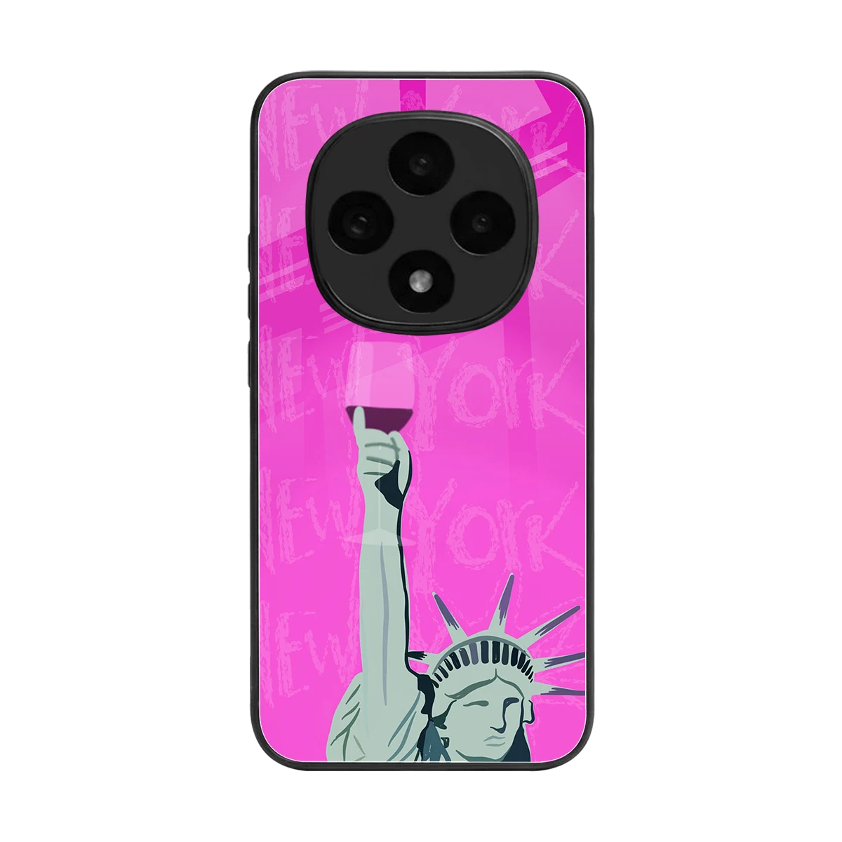 Freedom Toast back phone cover | glass case for oppo f31 pro 5g