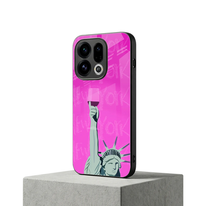 Freedom Toast oppo find x9 mobile cover | shockproof glass phone case