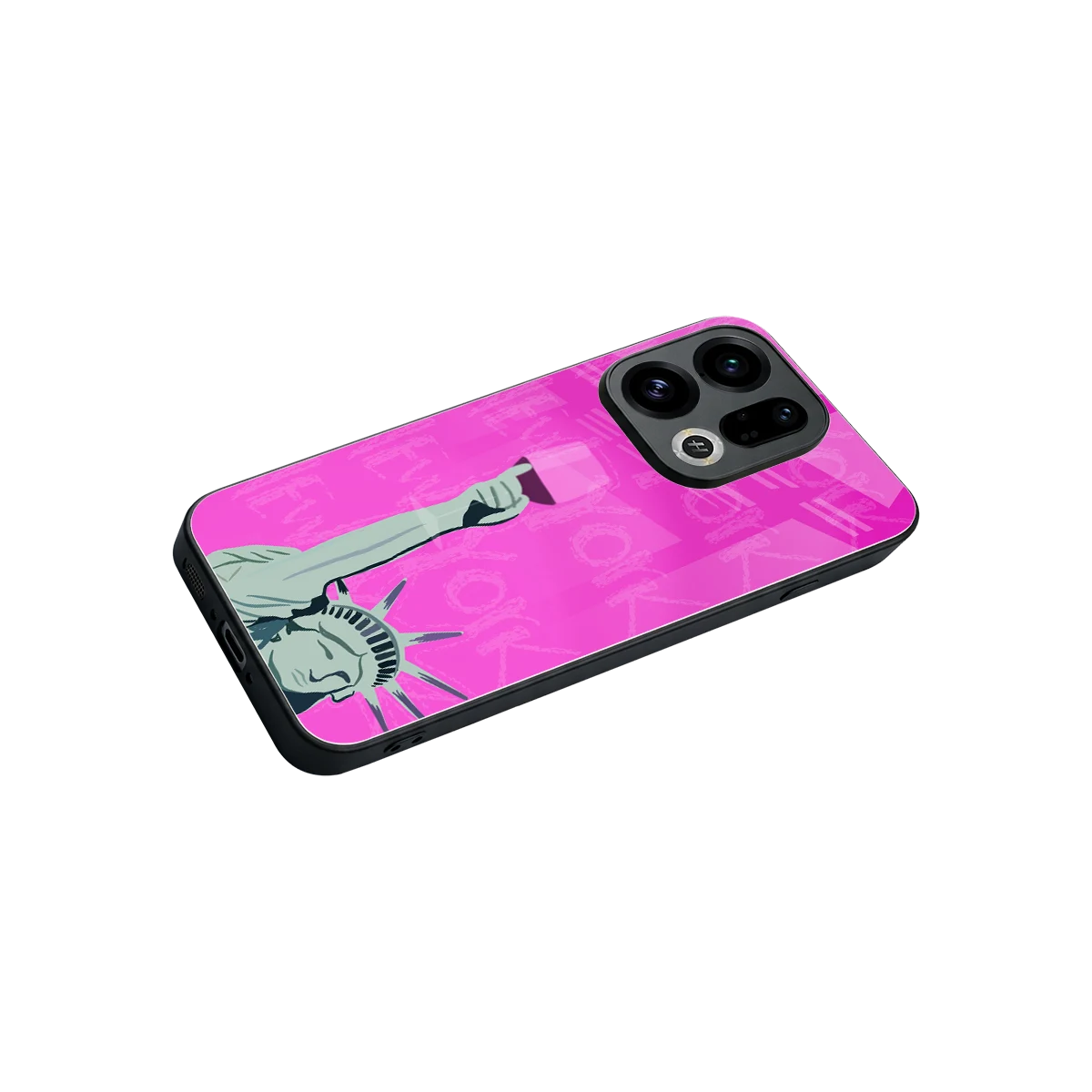 Freedom Toast stylish phone case for oppo find x9 | glossy glass and slim fit
