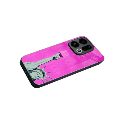 Freedom Toast stylish phone case for oppo find x9 | glossy glass and slim fit