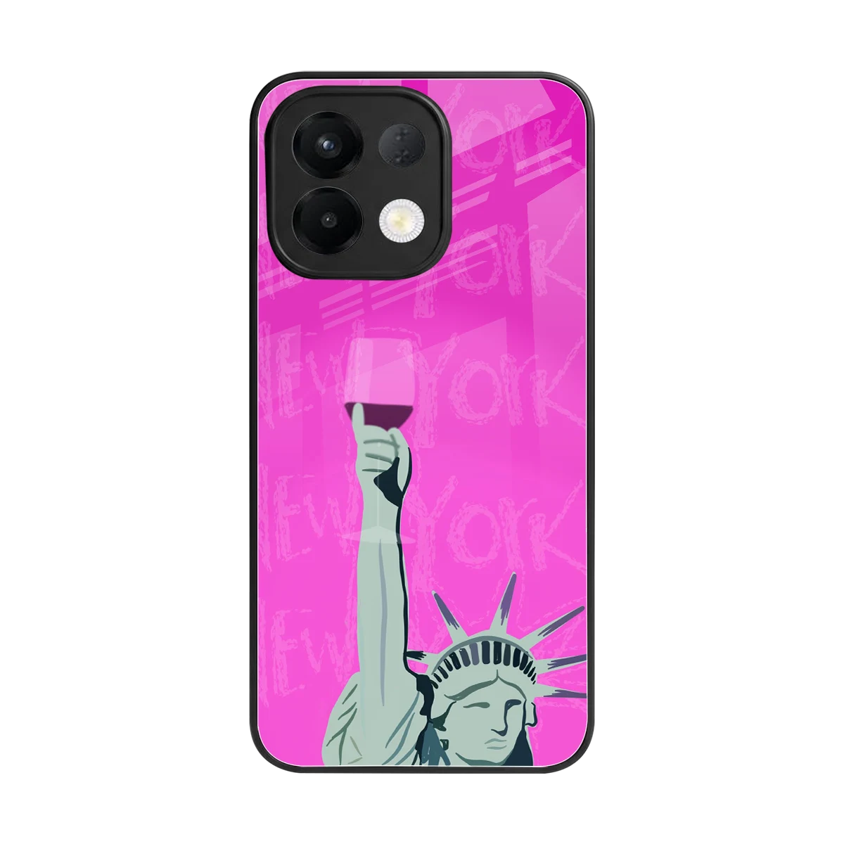Freedom Toast back phone cover | glass case for oppo k13 5g