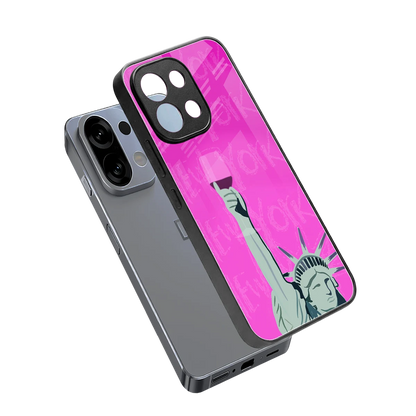 Freedom Toast sleek oppo k13 5g cover with tempered glass back and TPU edges
