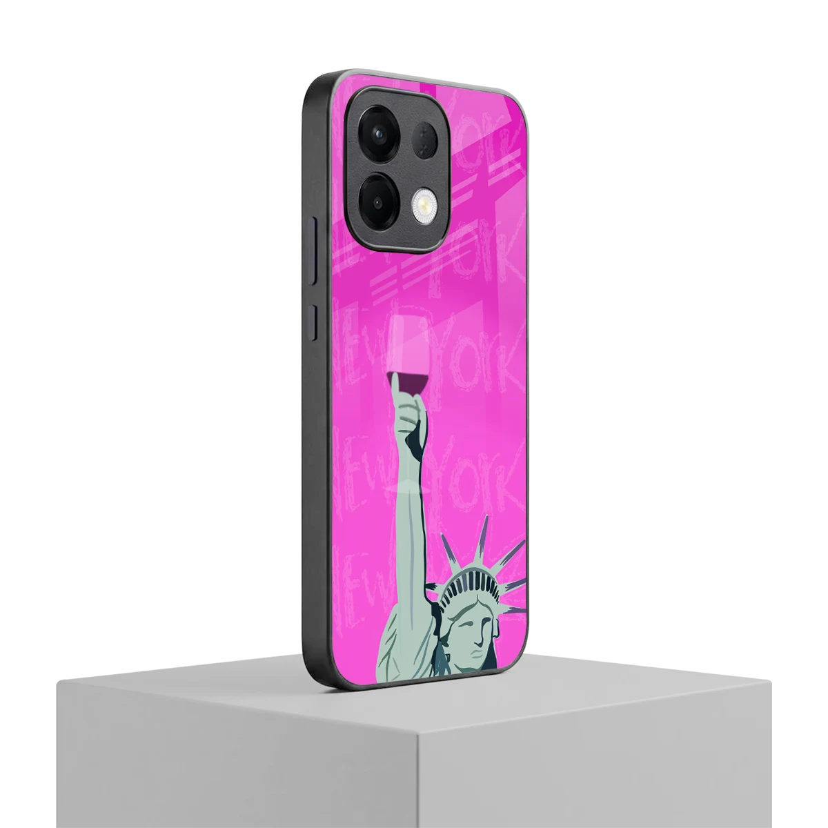 Freedom Toast oppo k13 5g mobile cover | shockproof glass phone case